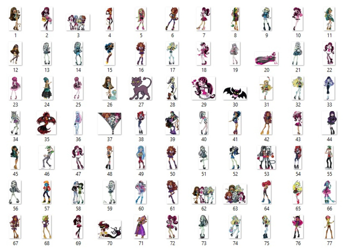 Kit Digital Monster High - Imagem 2
