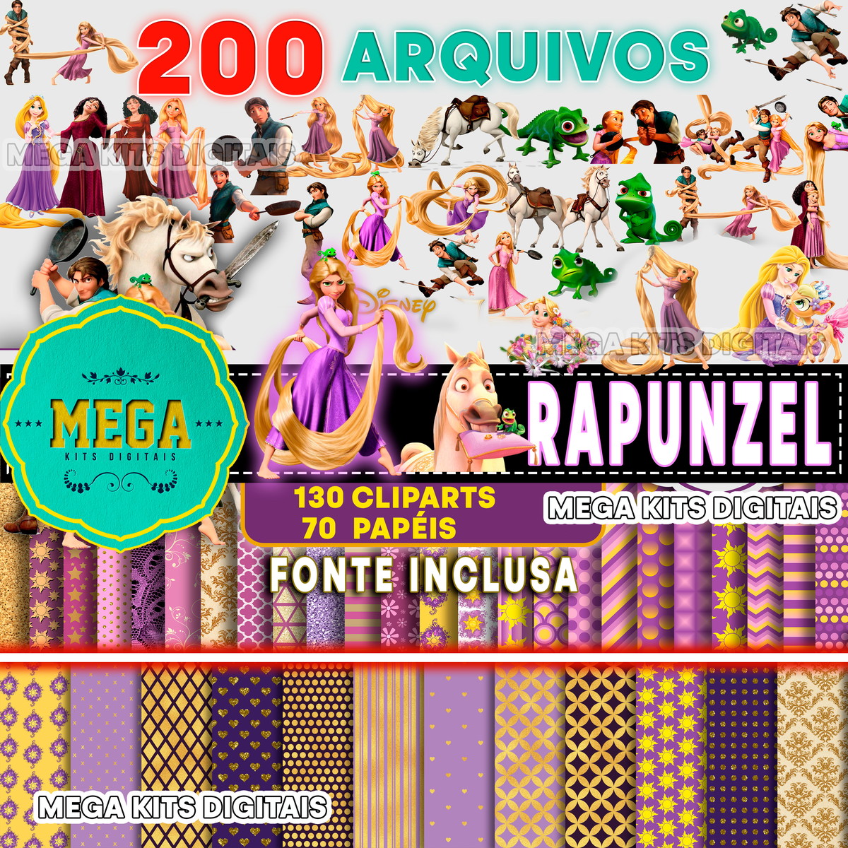 Kit Digital Rapunzel
