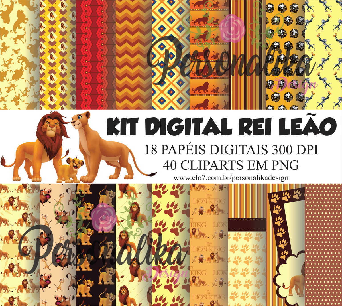 Kit Digital Rei Leão
