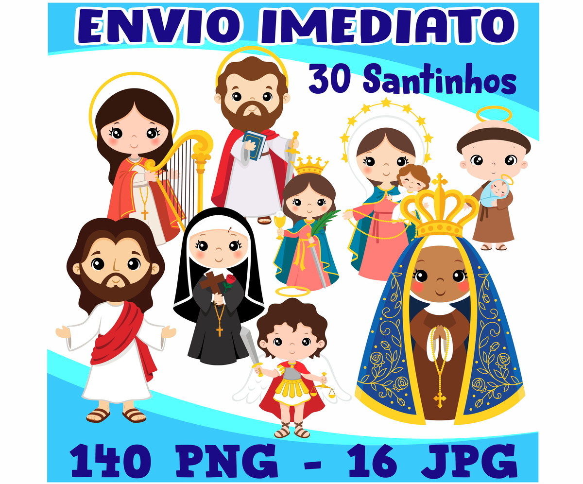 KIt Digital Santinhos