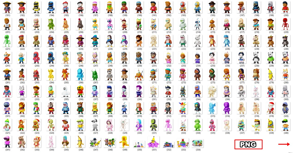 Kit Digital Stumble Guys Kit - Imagem 3