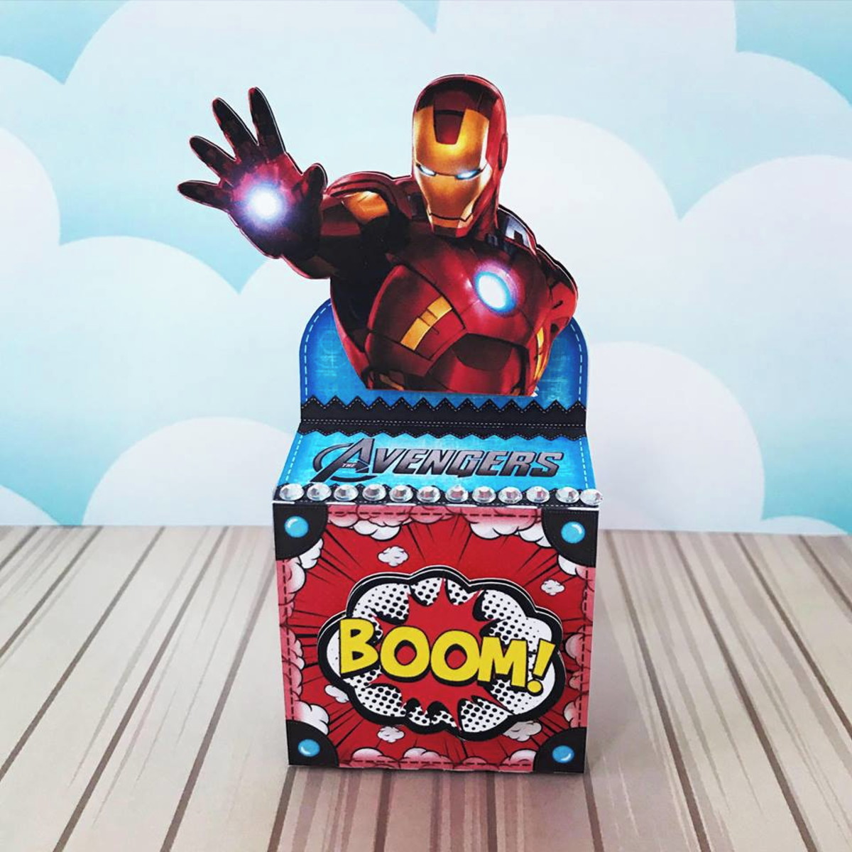 M558- Arquivo de Corte Vingadores - Imagem 4