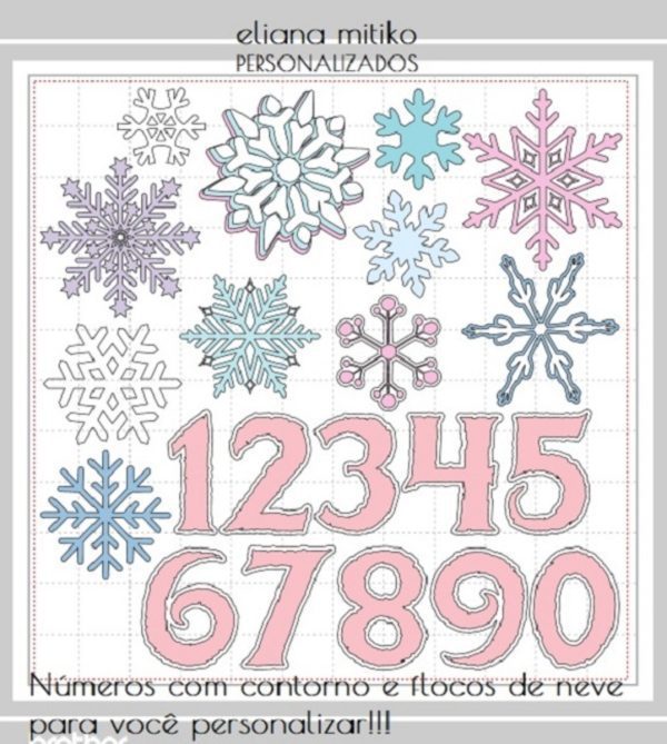 Svg Studio Fcm Cwprj Dxf Ttf Png Kit Dig Topo Frozen Castelo - Imagem 5