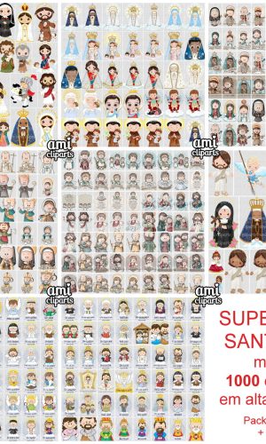 Super Combo Kit Digital Santinhos + Brindes