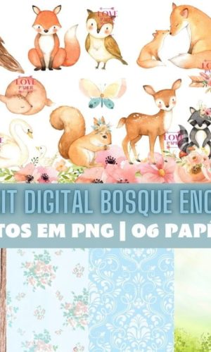 Super Kit Digital Bosque Encantado