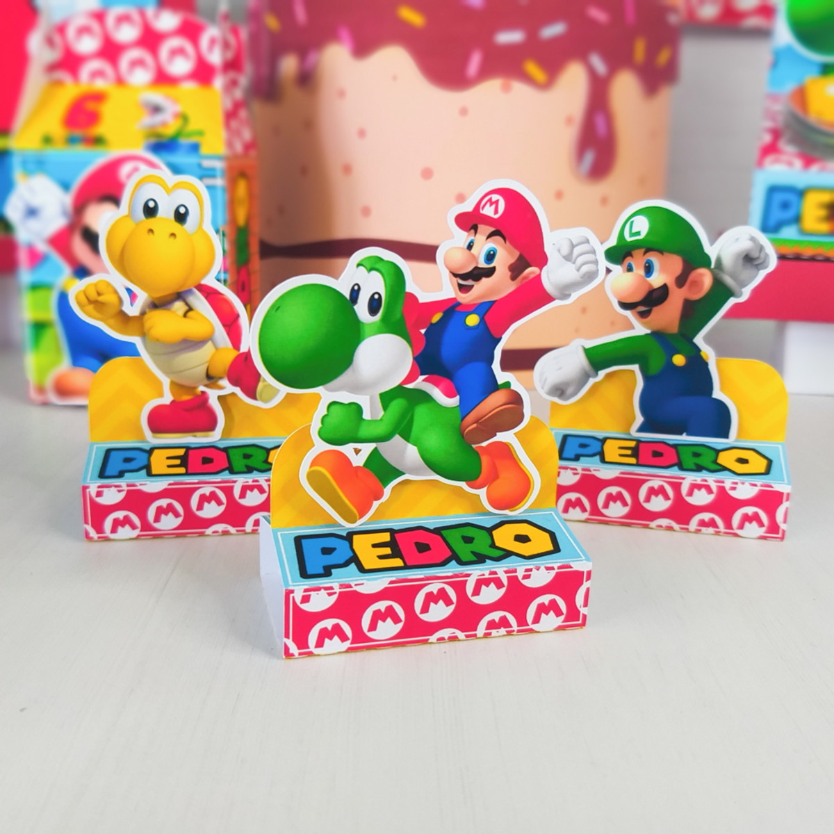 Super Mario - Arquivos de Corte Studio e pdf + Fotos 3112 - Imagem 4