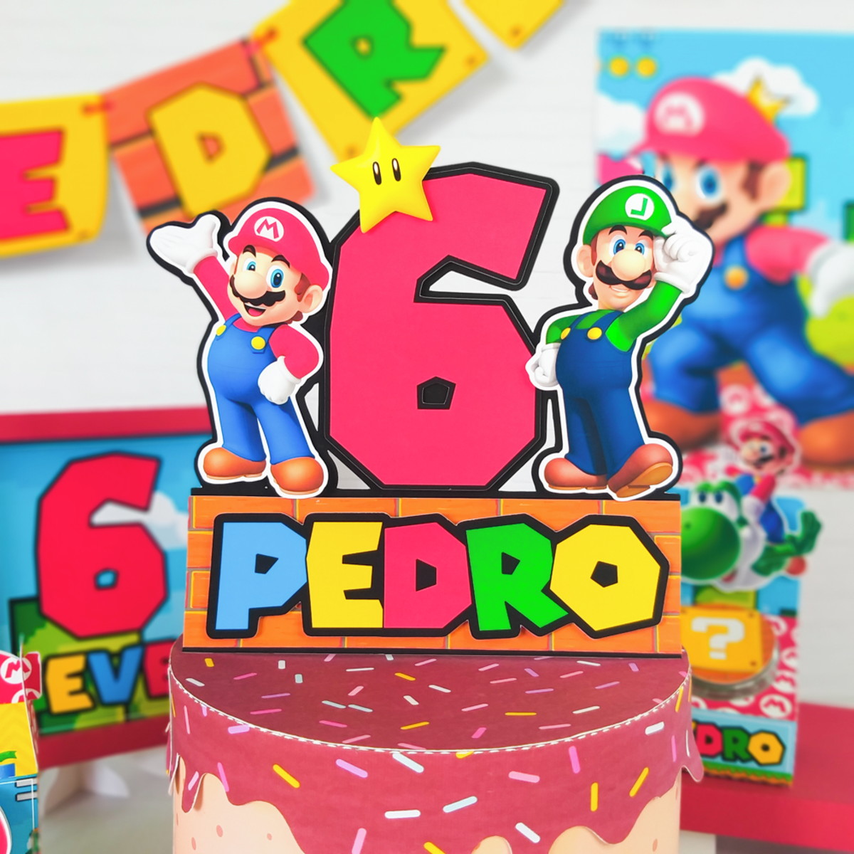 Super Mario - Arquivos de Corte Studio e pdf + Fotos 3112 - Imagem 5