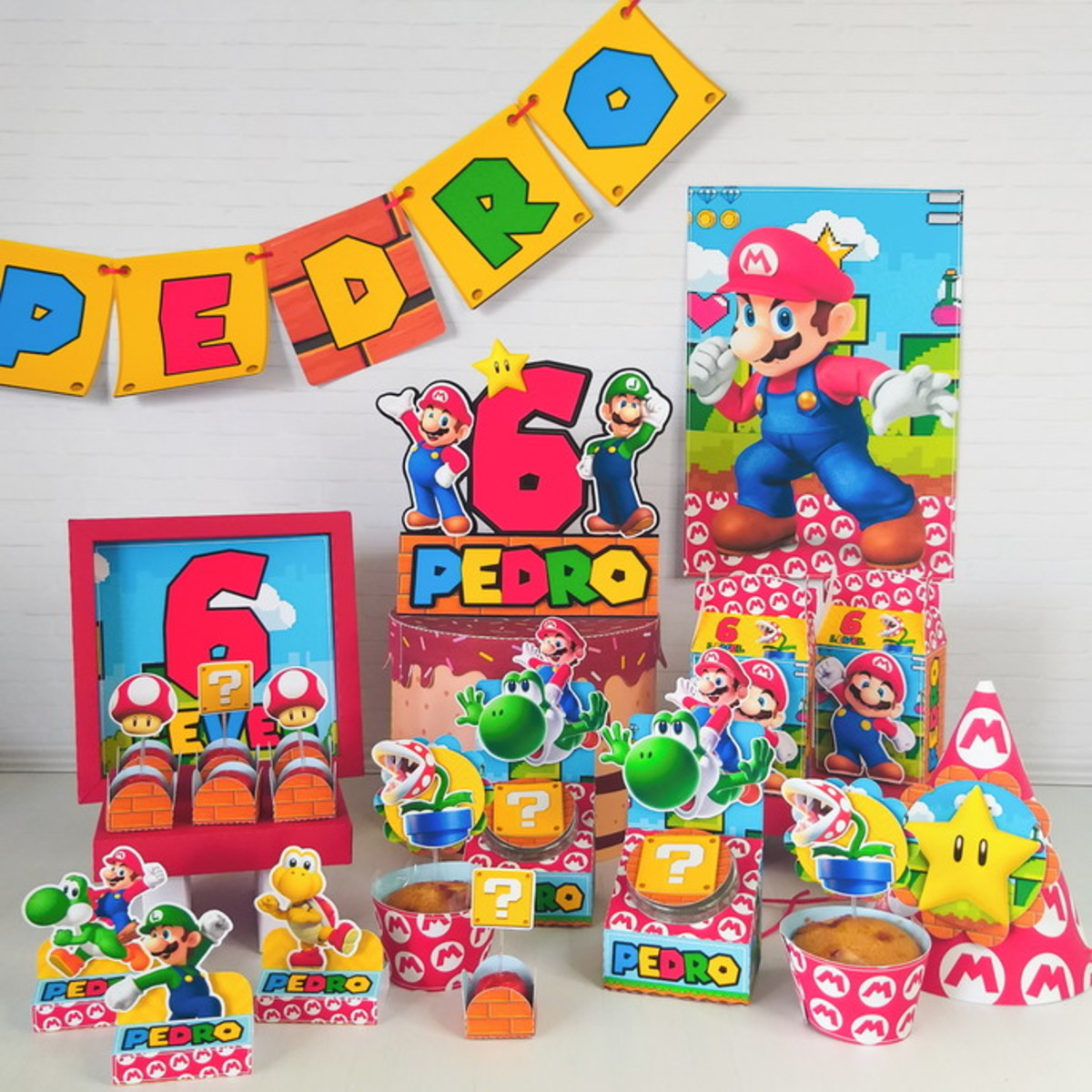 Super Mario - Arquivos de Corte Studio e pdf + Fotos 524