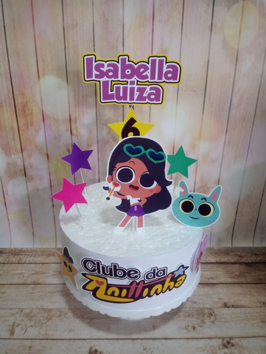 Arquivo Topo de bolo Clube da Anittinha