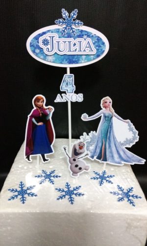 Topo de bolo Frozen - arquivo digital