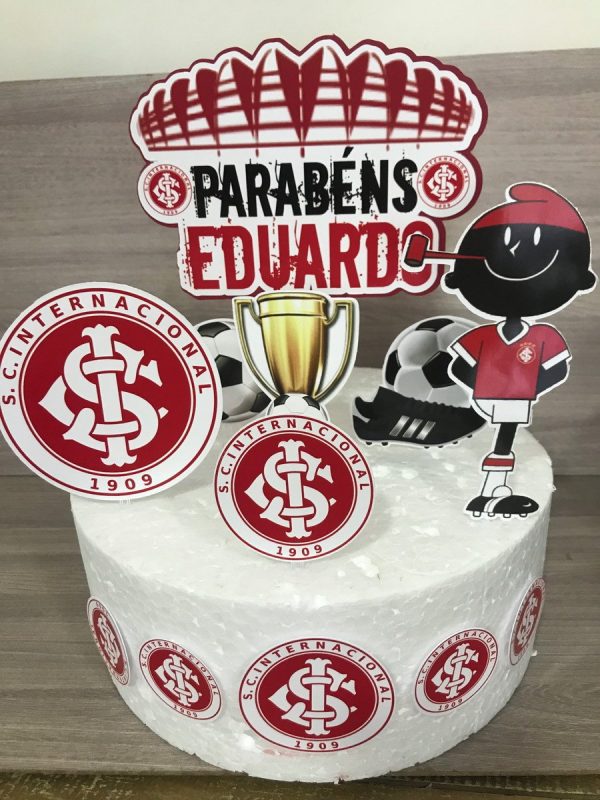 Topo de Bolo Internacional - Arquivo de Corte