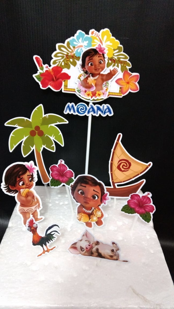Arquivo Topo de Bolo - Moana Baby