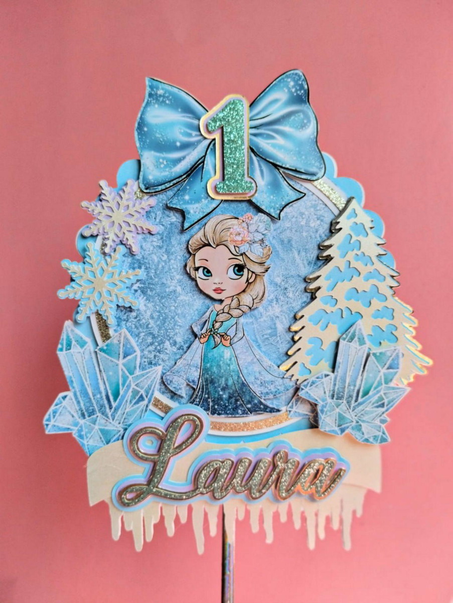 Topo Frozen + 4 Arquivos a Sua Escolha. (23109)