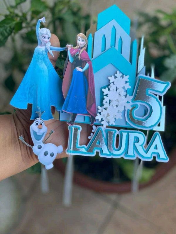 Topo Frozen Lux + 4 Arquivos a Sua Escolha