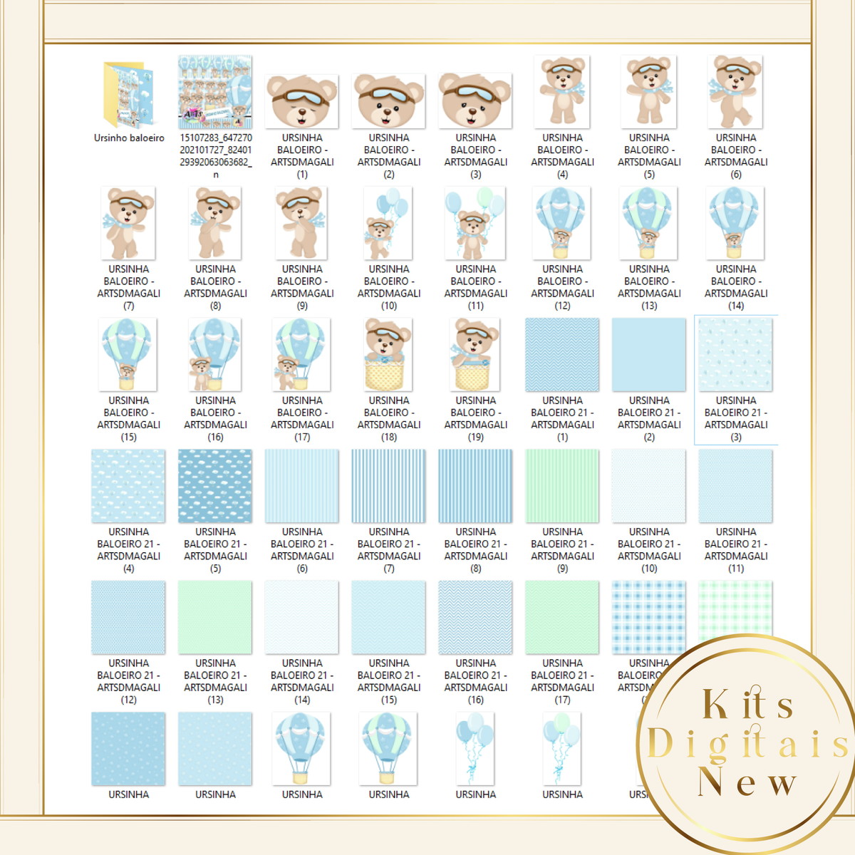 URSINHO BALOEIRO KIT DIGITAL - Imagem 2
