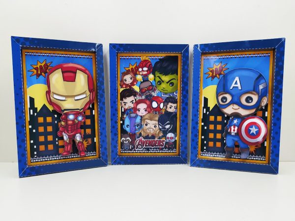 Vingadores - Arquivos de Corte Studio e pdf para Festas 1903 - Imagem 3