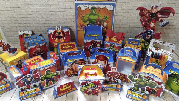 Vingadores - Kits Digitais para Festas Studio e pdf