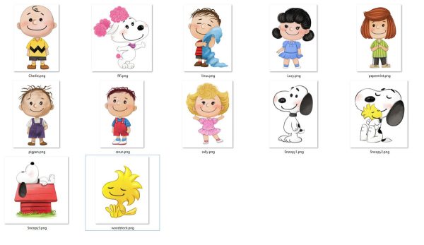 #071 Kit Digital Snoopy - Imagem 2