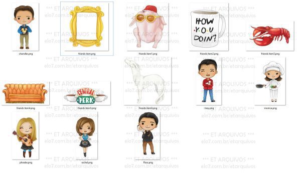 #121 Kit Digital Friends - Imagem 2