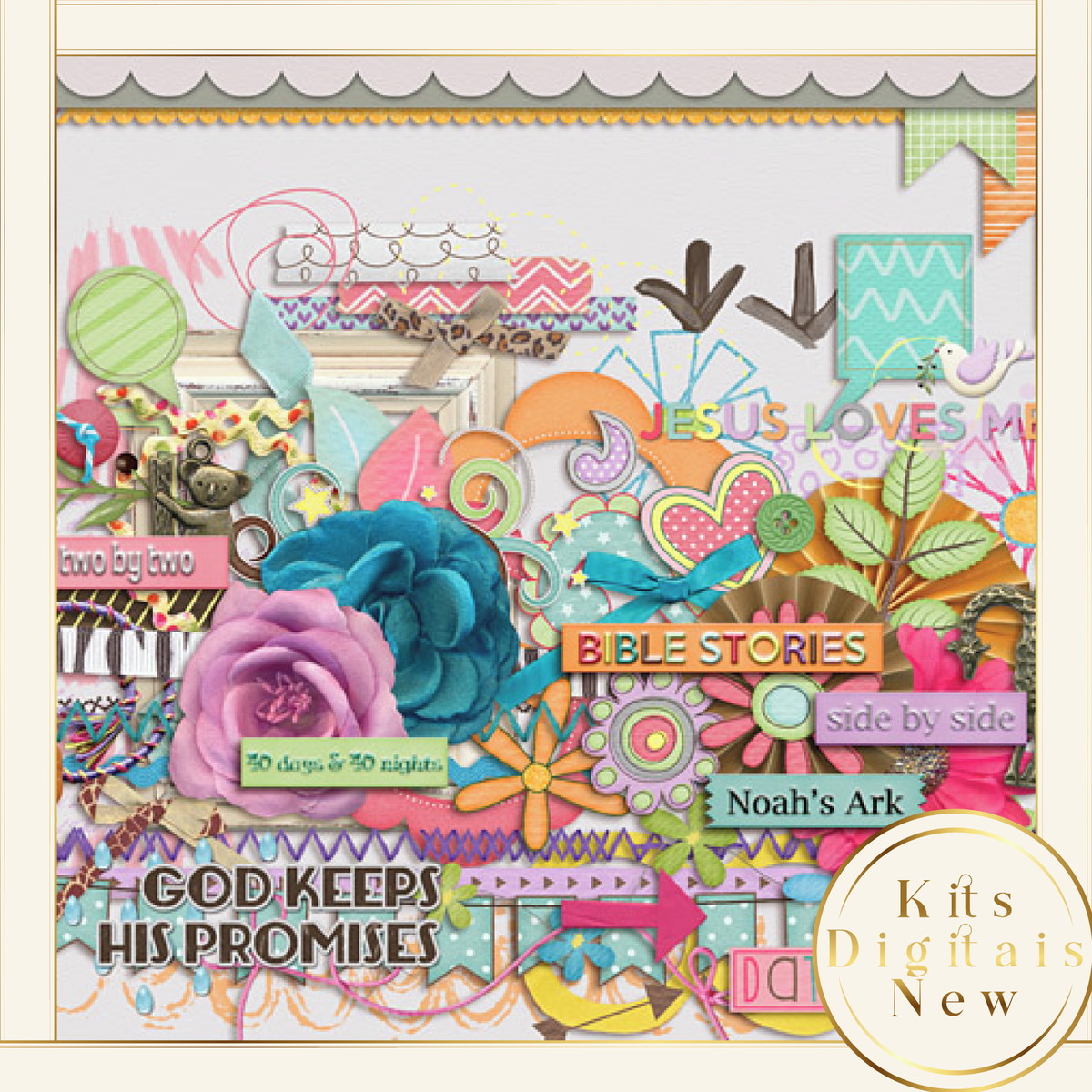 ARCA DE NOÉ KIT DIGITAL - Imagem 2