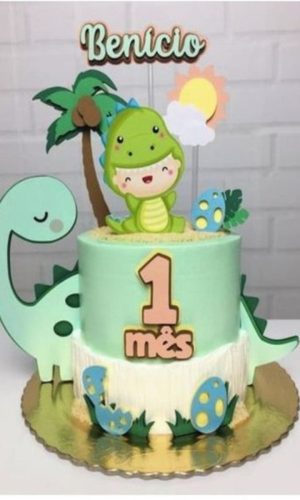 Arquivo corte Topo de Bolo Dinossauro STUDIO, #2019