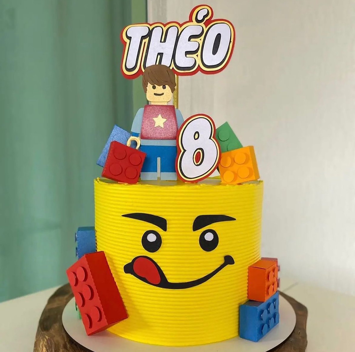Arquivo Corte: Topo de Bolo Lego 001