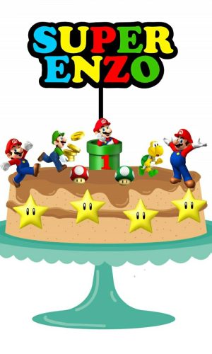 Arquivo Corte - -topo de bolo mario bross-STUDIO