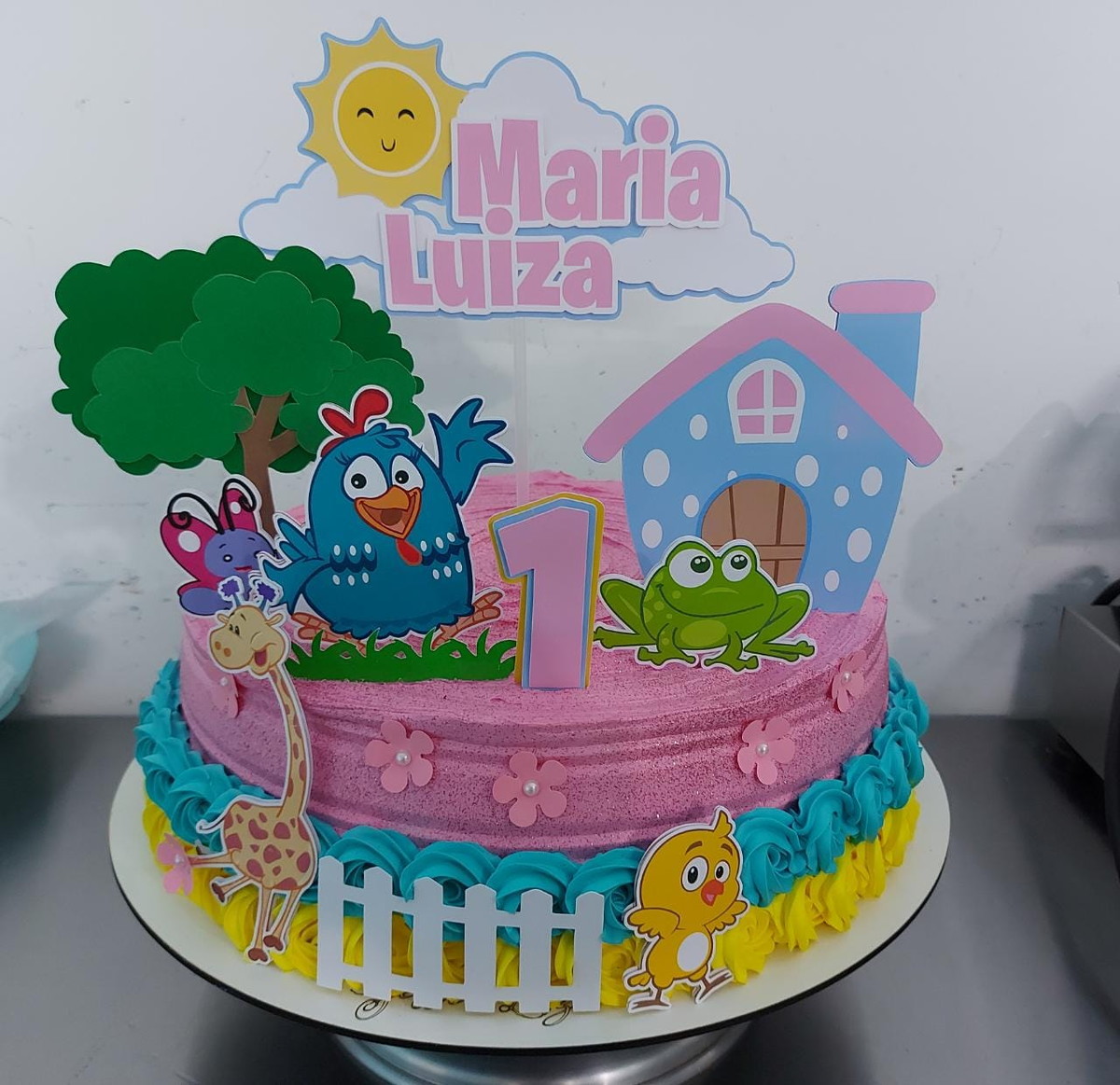 Kit com 5 arquivos de corte 13-GALINHA PINTADINHA EM CAMADAS - Imagem 2