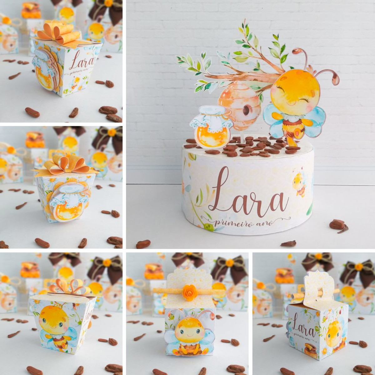 Arquivo de Corte Abelhinha Aquarela (22) - Imagem 2