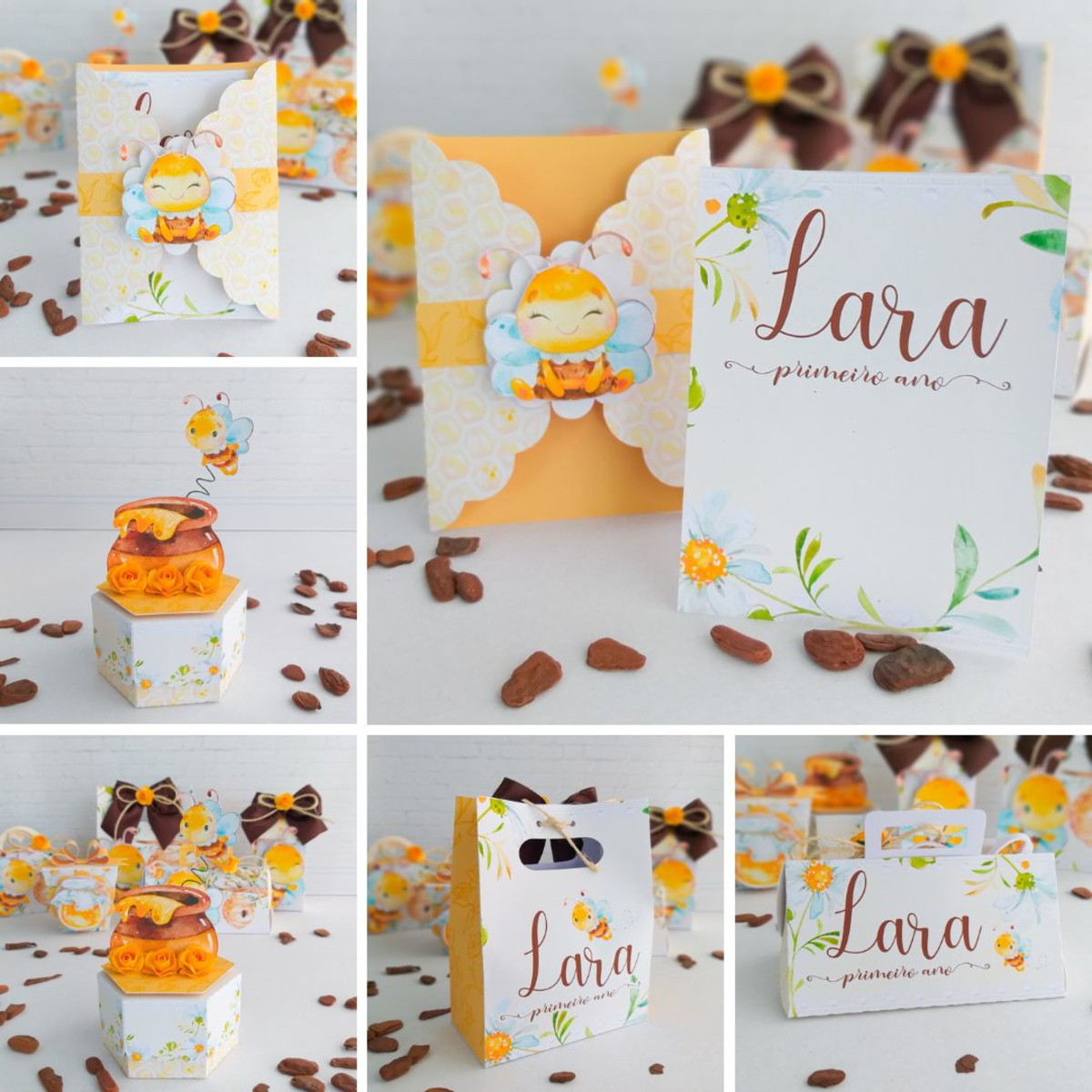 Arquivo de Corte Abelhinha Aquarela (22) - Imagem 4