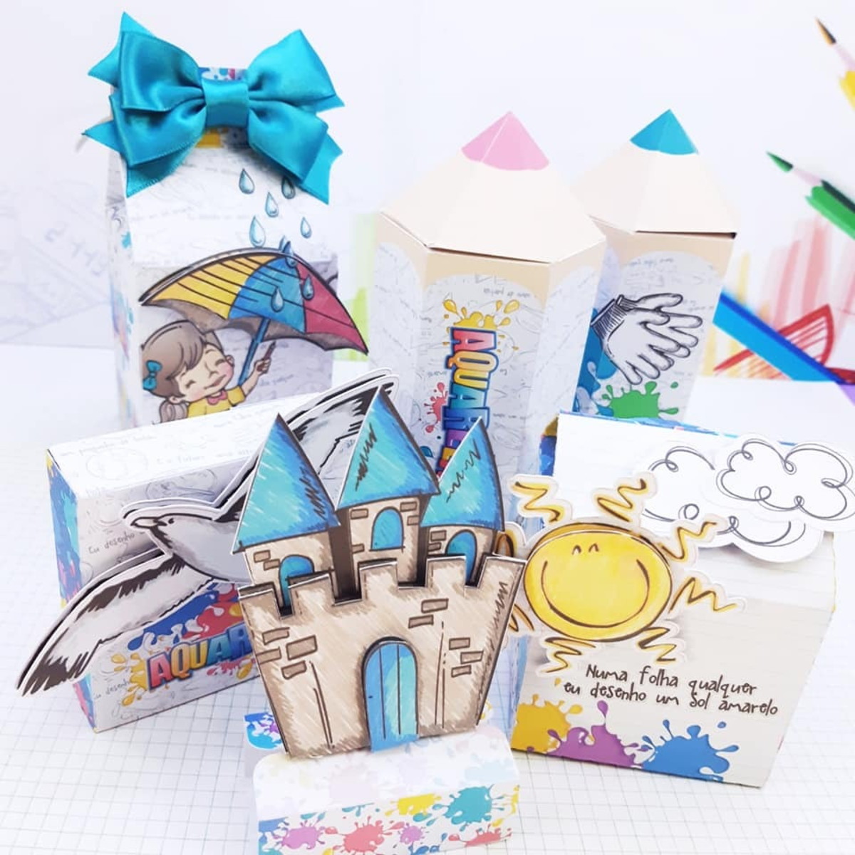 Arquivo DE CORTE AQUARELA ***SILHOUETTE**** - Imagem 2