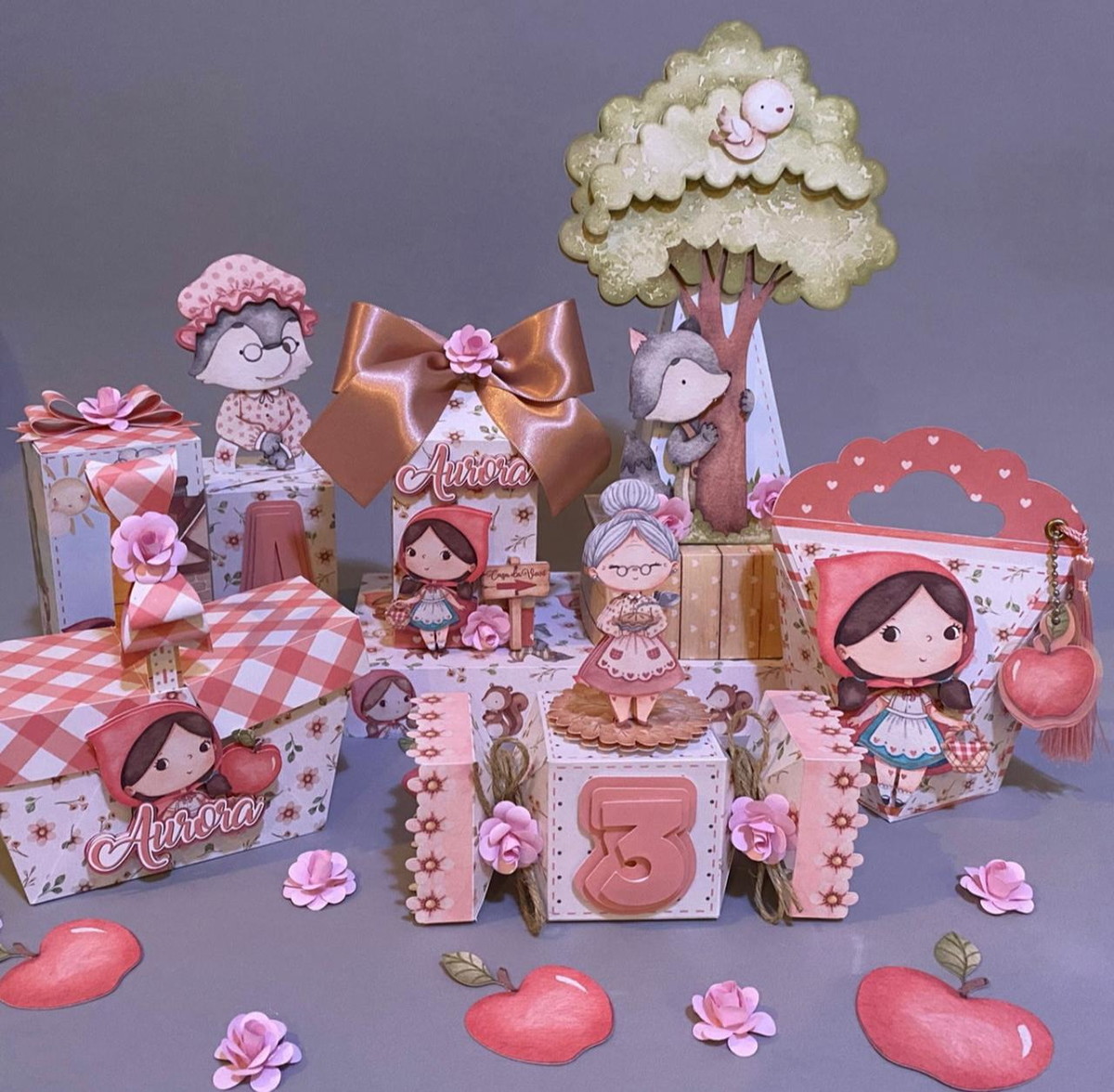 Arquivo de Corte Chapeuzinho Vermelho Aquarela (13)