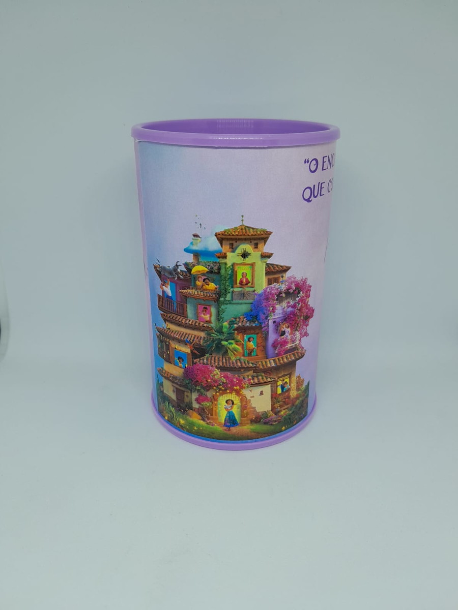 Arquivo de Corte Cofrinho e Topo de Bolo Encanto