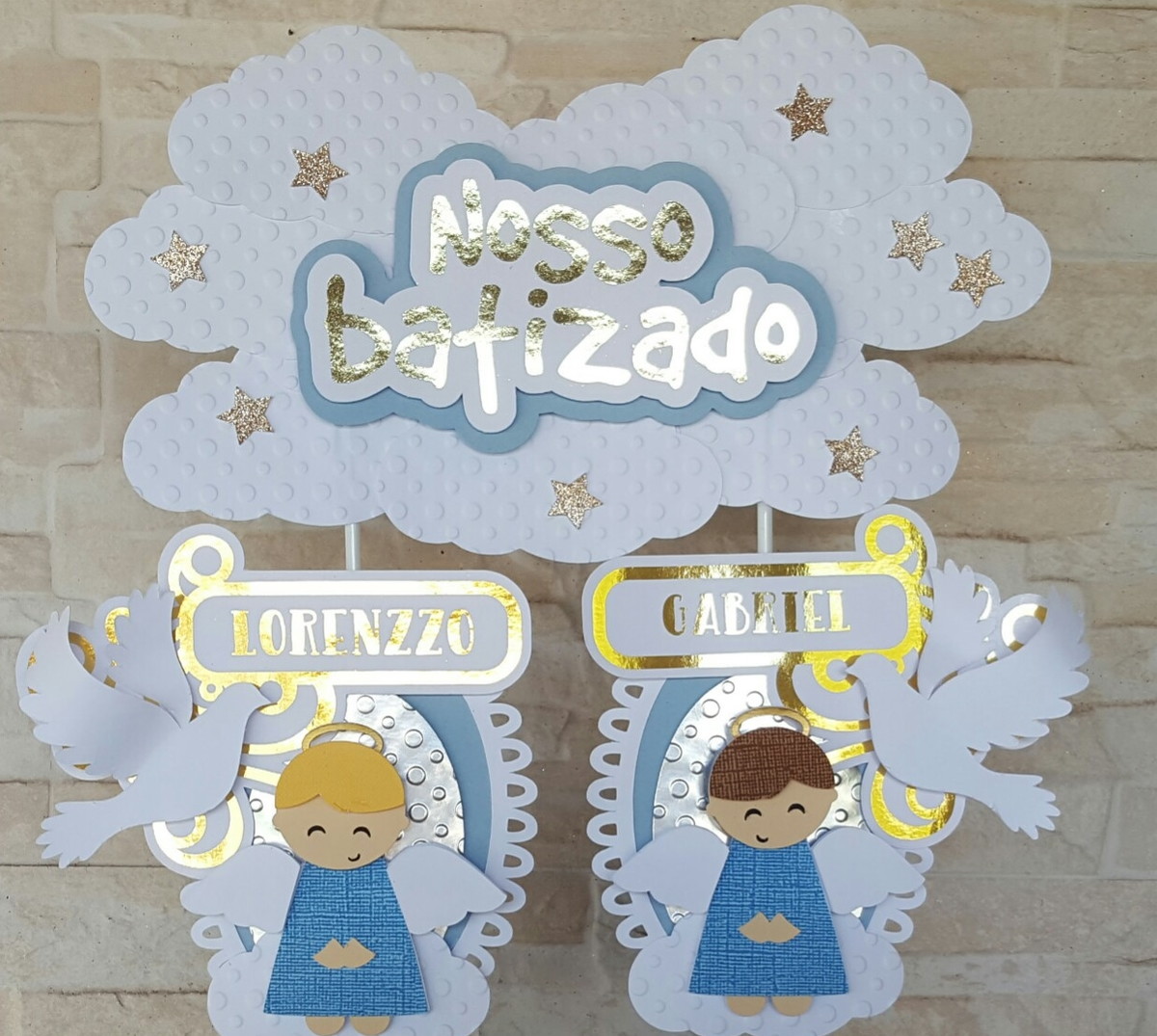 Arquivo de corte topo batizado