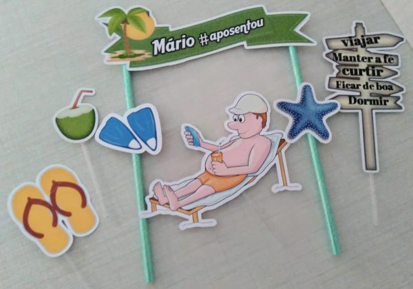 Arquivo de Corte Topo de Bolo Aposentadoria
