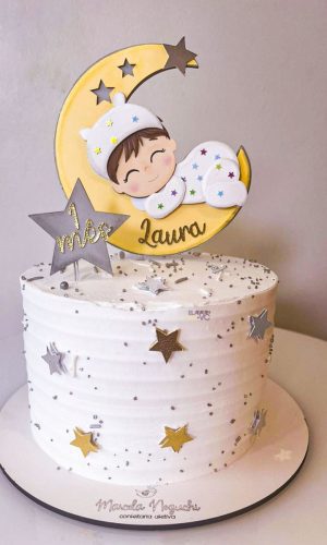 Arquivo de Corte Topo de Bolo Bebê de Pijama Studio