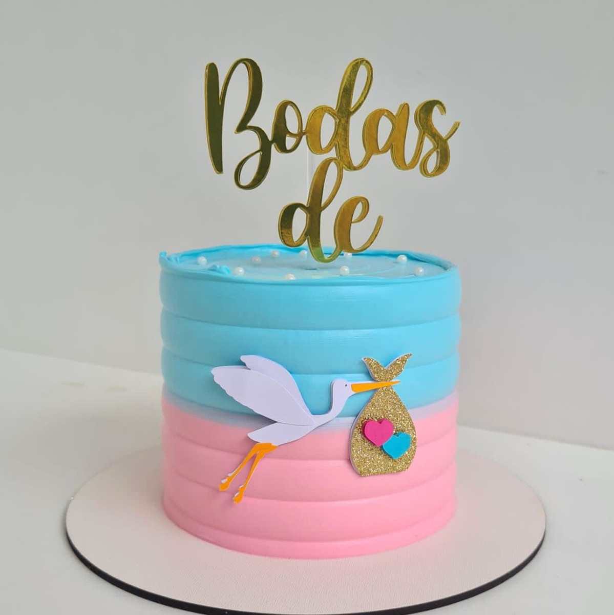 Arquivo De Corte Topo De Bolo Bodas De Cegonha