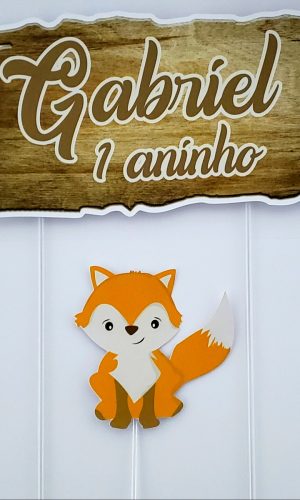 Arquivo de corte Topo de Bolo Raposinha STUDIO COD:1973