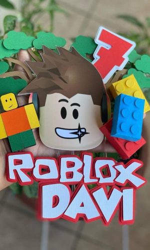 Arquivo de Corte - Topo de Bolo (Roblox) 1
