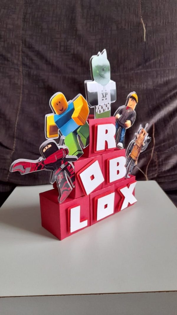 Arquivo de Corte Topo de Bolo Roblox 6 + Brinde - Imagem 4