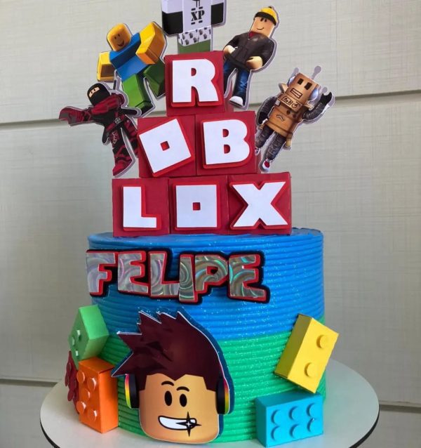 Arquivo de Corte Topo de Bolo Roblox 6 + Brinde - Imagem 3