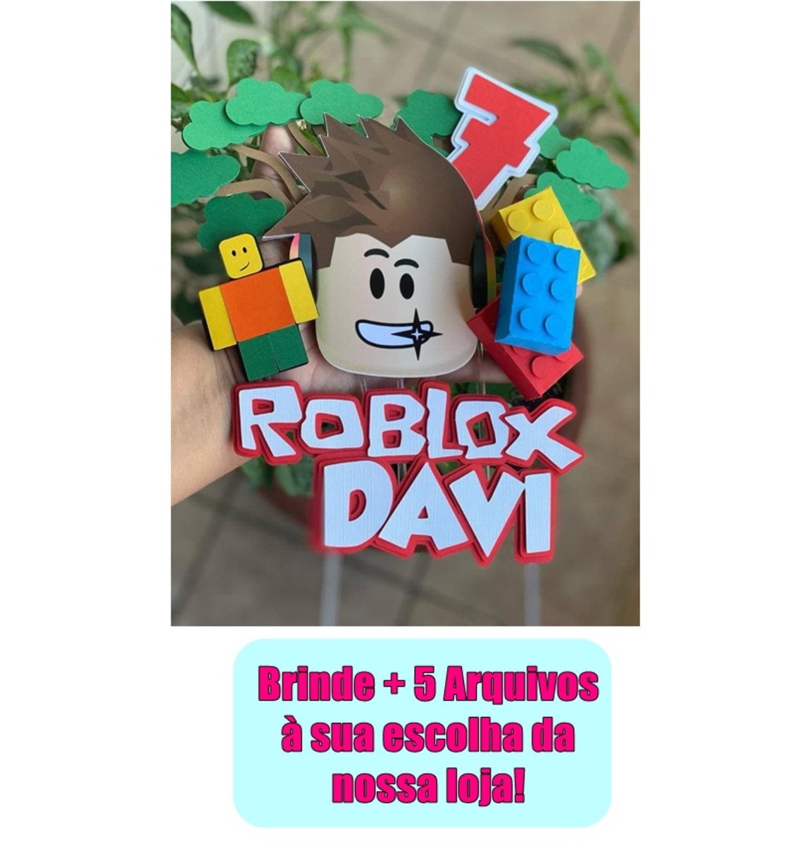 Arquivo de Corte Topo de Bolo Roblox