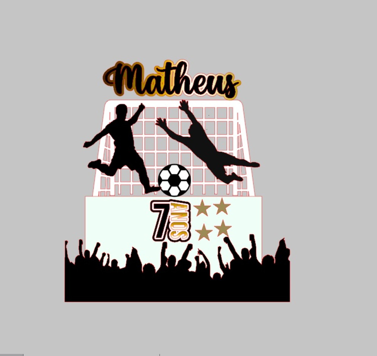 Arquivo de Corte Topo Futebol