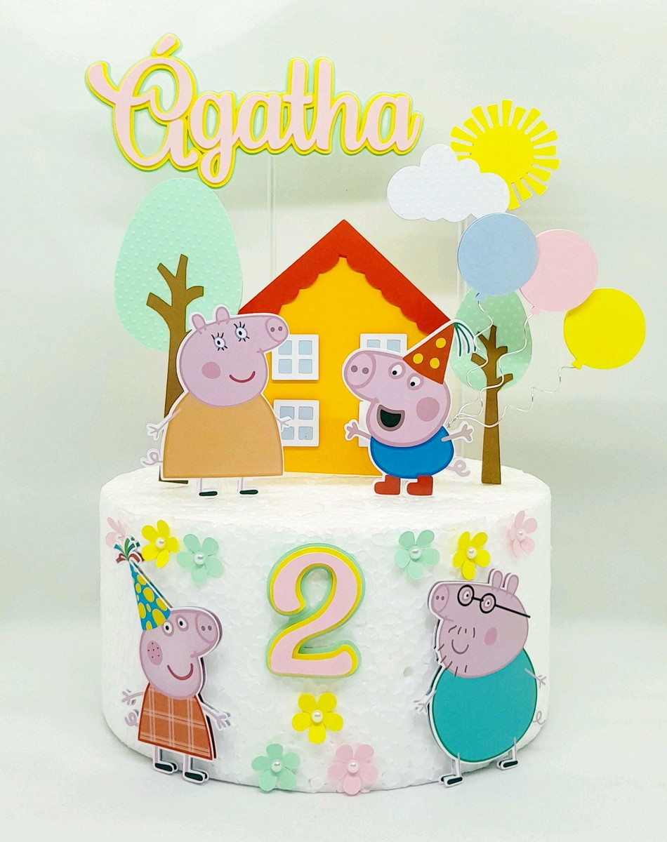 Arquivo De Corte Topo Pepppa Pig