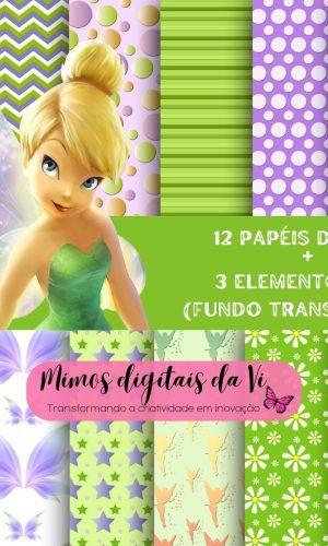 Arquivo Digital-(401) Kit Digital Disney Fadas
