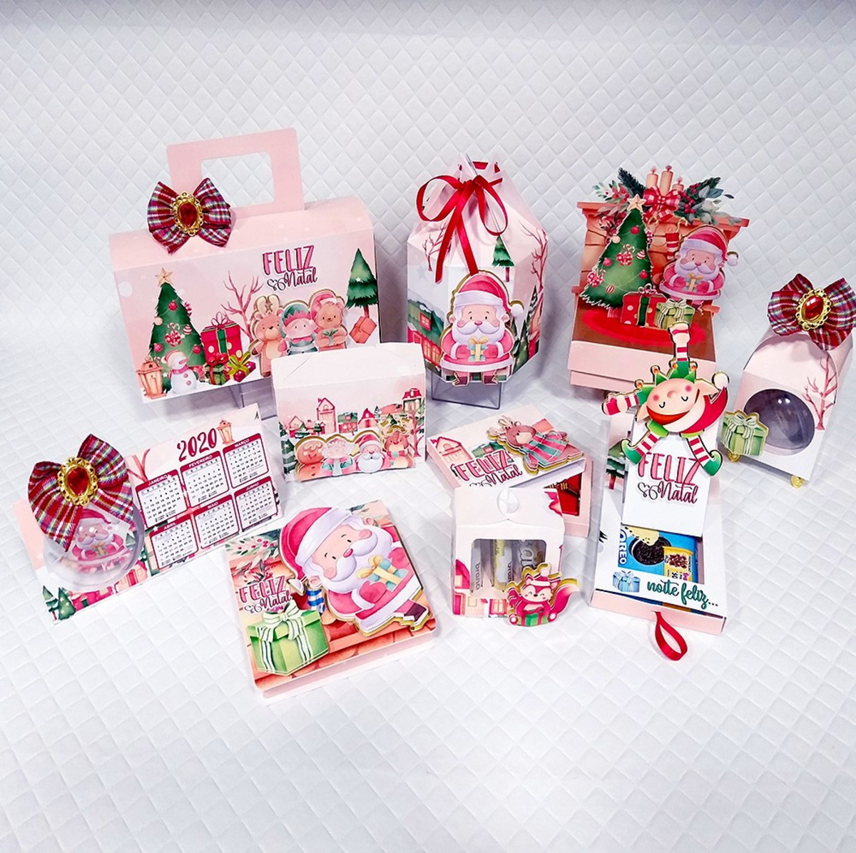 Arquivo Digital - Natal Rosa Aquarela - STUDIO