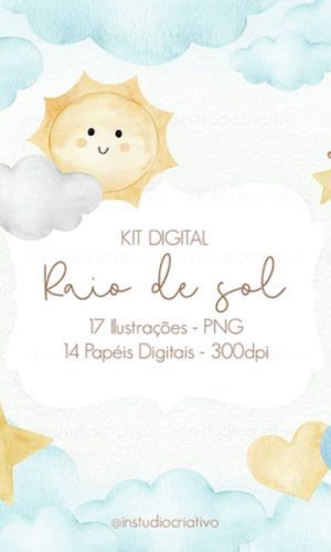 Arquivo Digital Raio de Sol Aquarela #008#