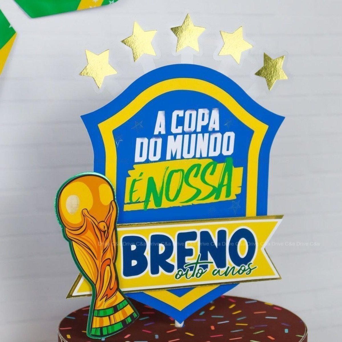Arquivo em pdf Topo de Bolo Times Futebol - Imagem 2