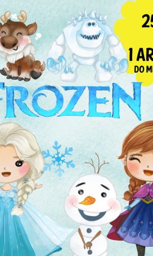 Arquivo/ Kit Digital Frozen Aquarela (+ 1 Arquivo) (119)