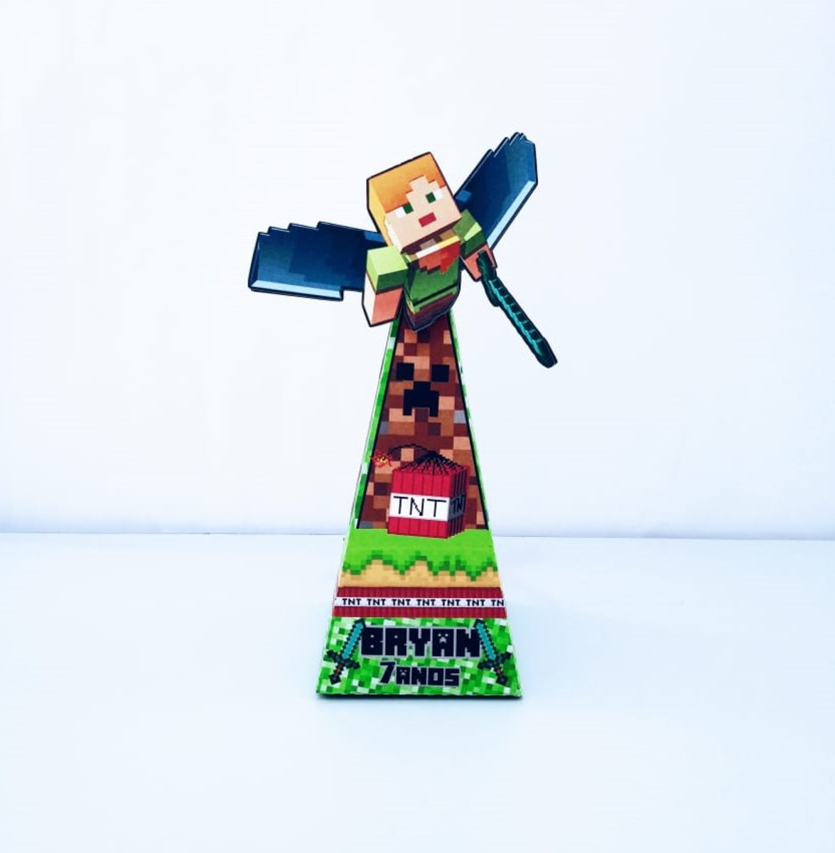 Arquivo Silhouette - Kit Festa Minecraft - Imagem 3